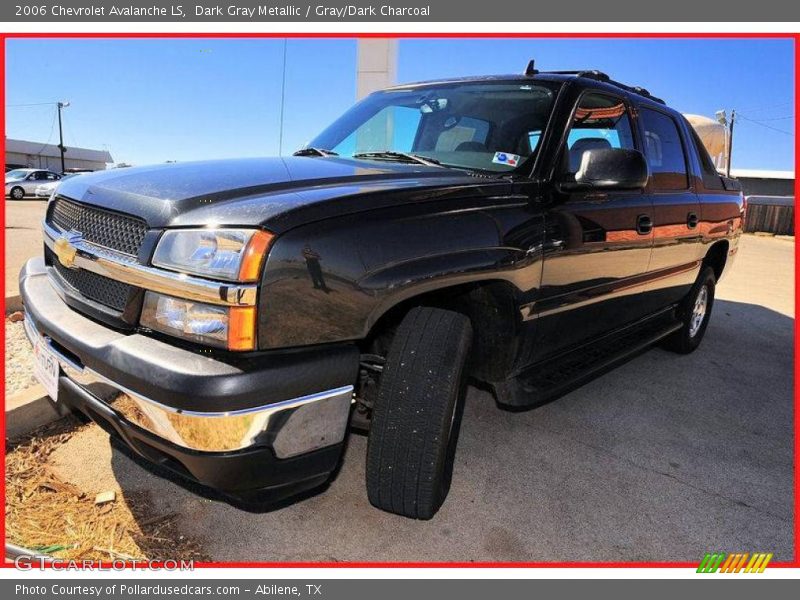Dark Gray Metallic / Gray/Dark Charcoal 2006 Chevrolet Avalanche LS