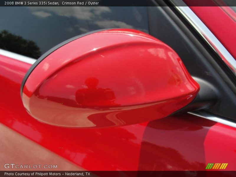 Crimson Red / Oyster 2008 BMW 3 Series 335i Sedan