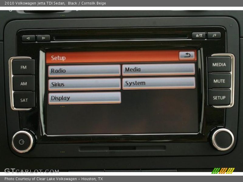 Black / Cornsilk Beige 2010 Volkswagen Jetta TDI Sedan