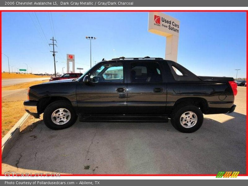 Dark Gray Metallic / Gray/Dark Charcoal 2006 Chevrolet Avalanche LS