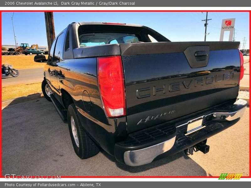 Dark Gray Metallic / Gray/Dark Charcoal 2006 Chevrolet Avalanche LS