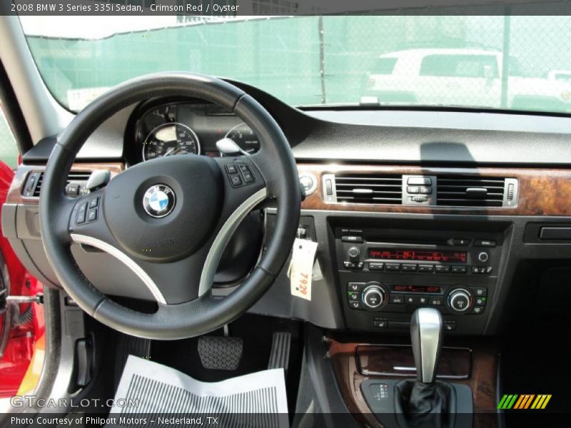 Crimson Red / Oyster 2008 BMW 3 Series 335i Sedan