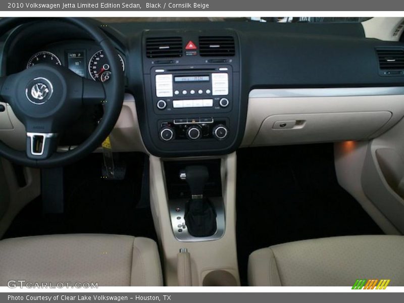 Black / Cornsilk Beige 2010 Volkswagen Jetta Limited Edition Sedan