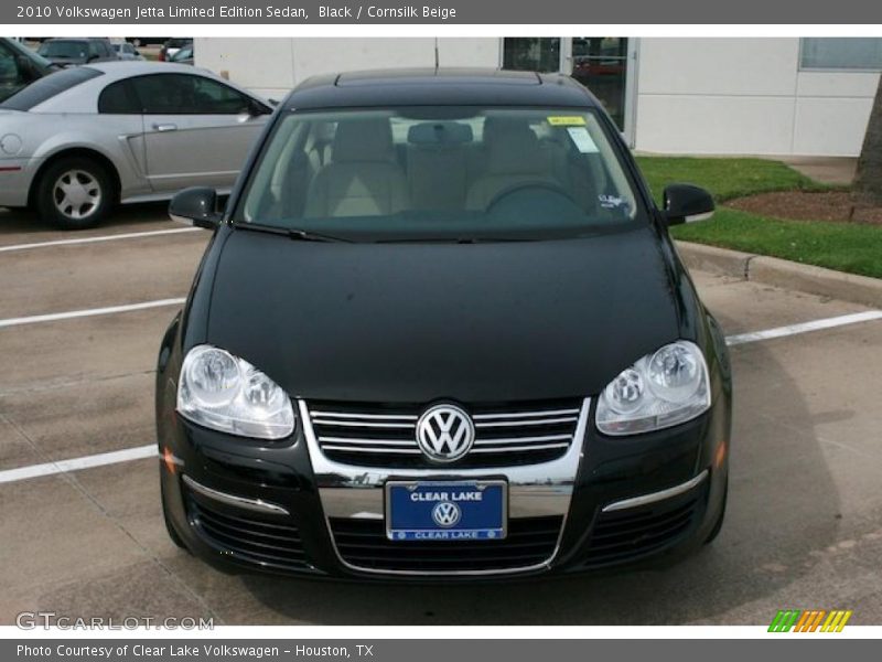 Black / Cornsilk Beige 2010 Volkswagen Jetta Limited Edition Sedan