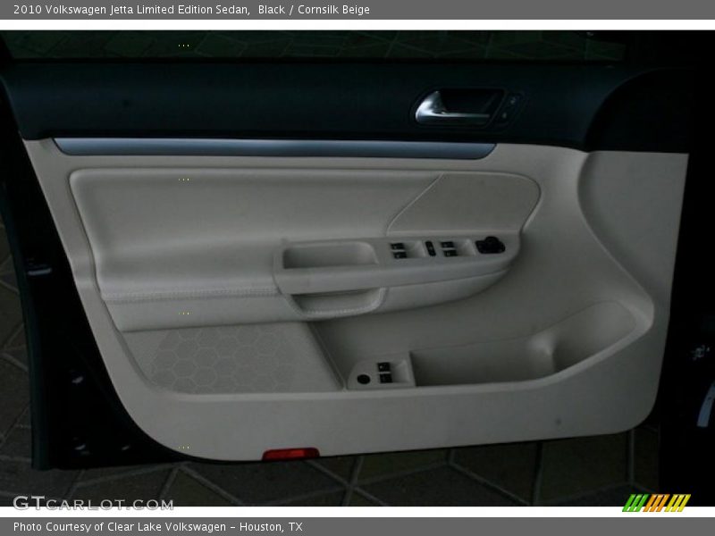 Black / Cornsilk Beige 2010 Volkswagen Jetta Limited Edition Sedan