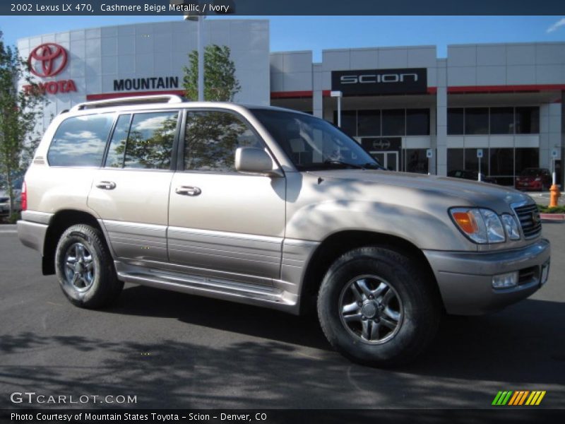 Cashmere Beige Metallic / Ivory 2002 Lexus LX 470