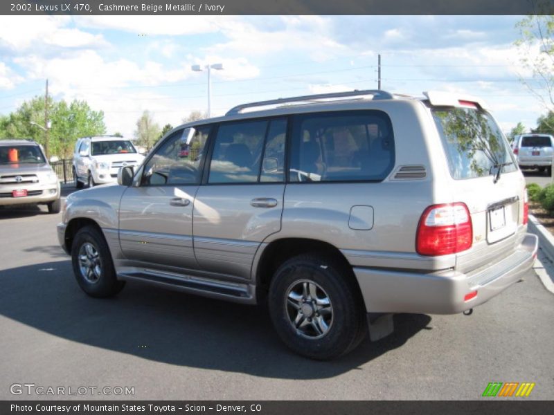 Cashmere Beige Metallic / Ivory 2002 Lexus LX 470