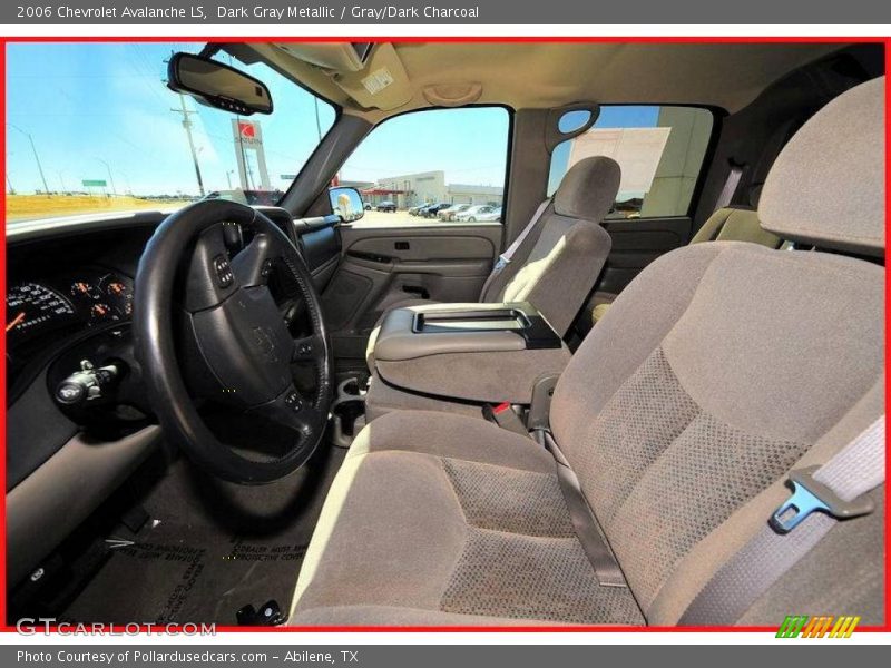 Dark Gray Metallic / Gray/Dark Charcoal 2006 Chevrolet Avalanche LS