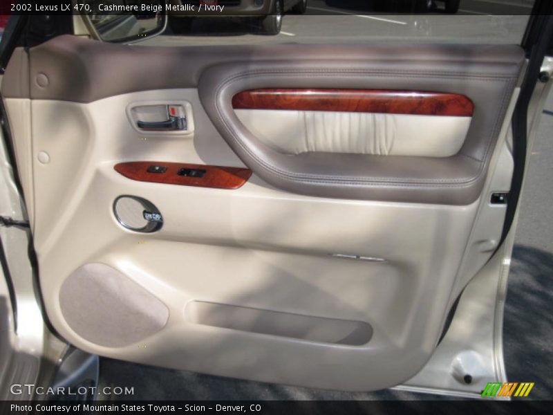 Cashmere Beige Metallic / Ivory 2002 Lexus LX 470