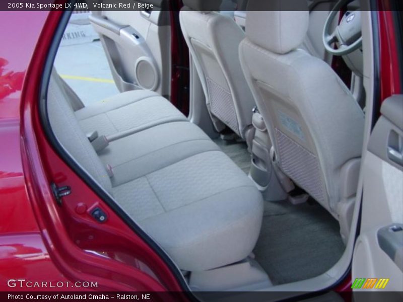 Volcanic Red / Beige 2005 Kia Sportage LX 4WD
