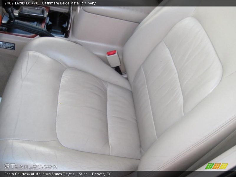 Cashmere Beige Metallic / Ivory 2002 Lexus LX 470