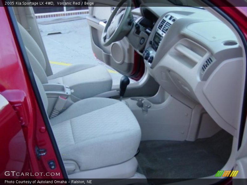 Volcanic Red / Beige 2005 Kia Sportage LX 4WD