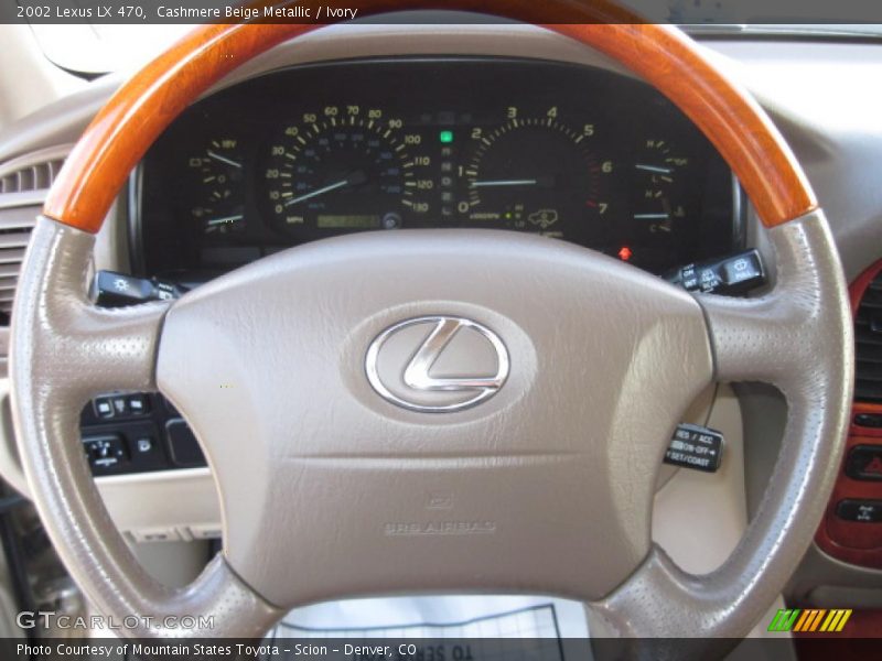Cashmere Beige Metallic / Ivory 2002 Lexus LX 470