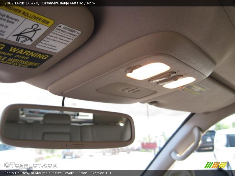 Cashmere Beige Metallic / Ivory 2002 Lexus LX 470