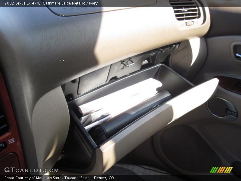 Cashmere Beige Metallic / Ivory 2002 Lexus LX 470