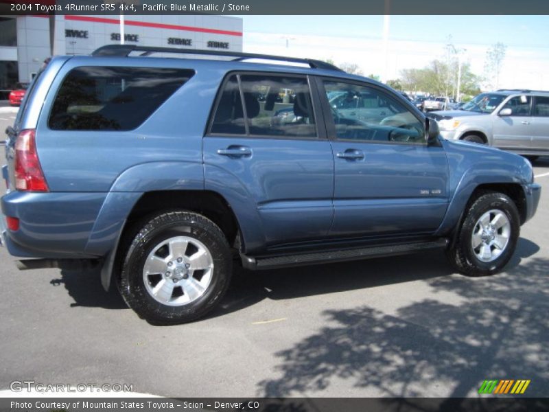 Pacific Blue Metallic / Stone 2004 Toyota 4Runner SR5 4x4