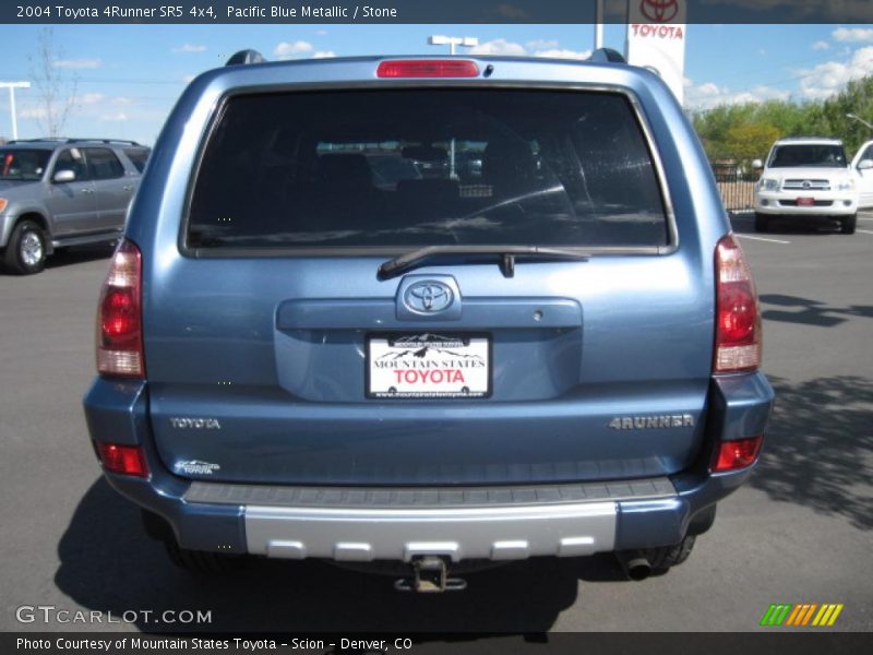 Pacific Blue Metallic / Stone 2004 Toyota 4Runner SR5 4x4
