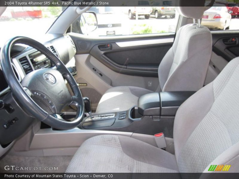 Pacific Blue Metallic / Stone 2004 Toyota 4Runner SR5 4x4
