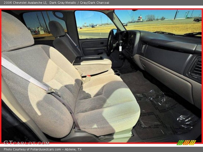 Dark Gray Metallic / Gray/Dark Charcoal 2006 Chevrolet Avalanche LS