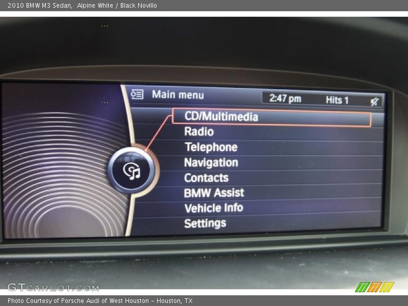 Alpine White / Black Novillo 2010 BMW M3 Sedan