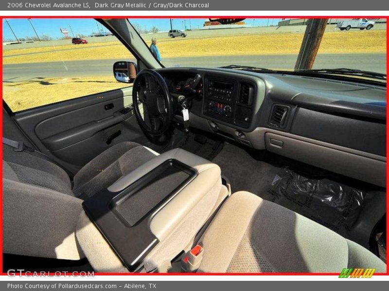 Dark Gray Metallic / Gray/Dark Charcoal 2006 Chevrolet Avalanche LS