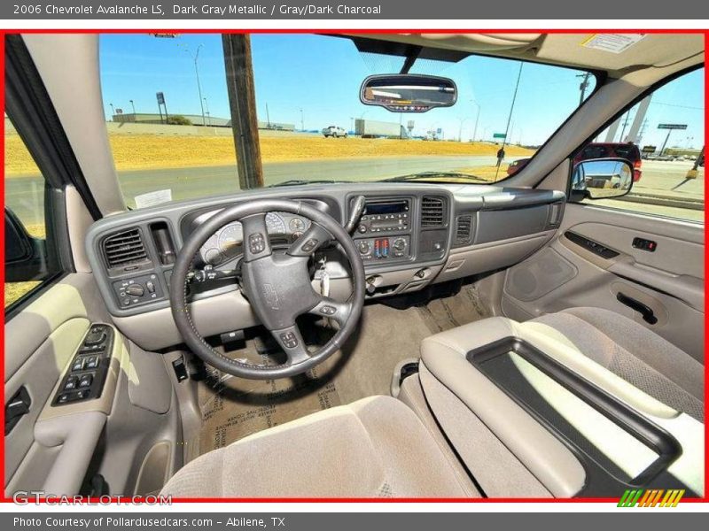 Dark Gray Metallic / Gray/Dark Charcoal 2006 Chevrolet Avalanche LS