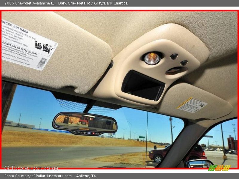 Dark Gray Metallic / Gray/Dark Charcoal 2006 Chevrolet Avalanche LS