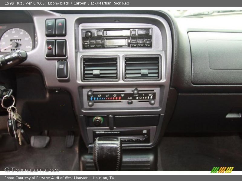 Ebony black / Carbon Black/Martian Rock Red 1999 Isuzu VehiCROSS