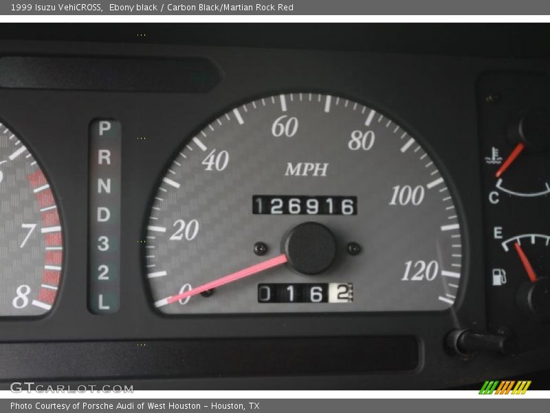 Ebony black / Carbon Black/Martian Rock Red 1999 Isuzu VehiCROSS