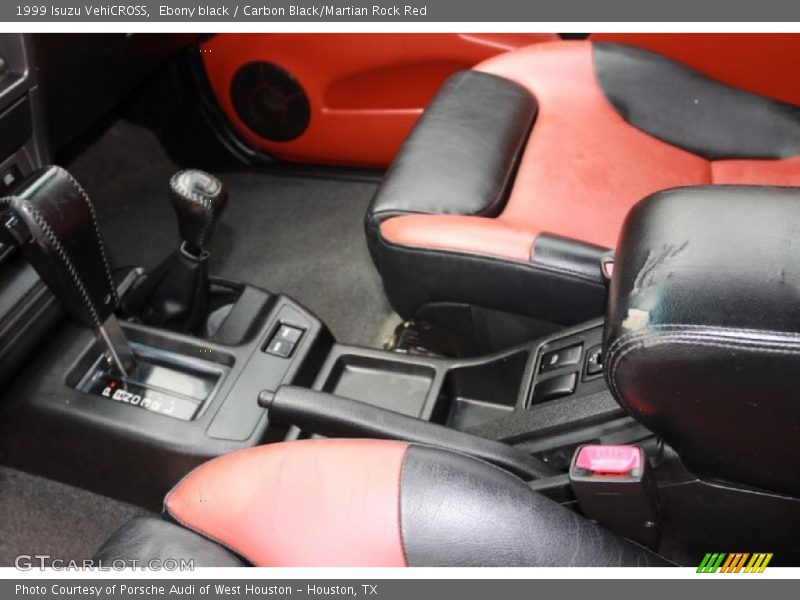 Ebony black / Carbon Black/Martian Rock Red 1999 Isuzu VehiCROSS