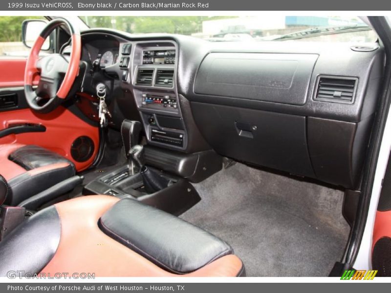 Ebony black / Carbon Black/Martian Rock Red 1999 Isuzu VehiCROSS