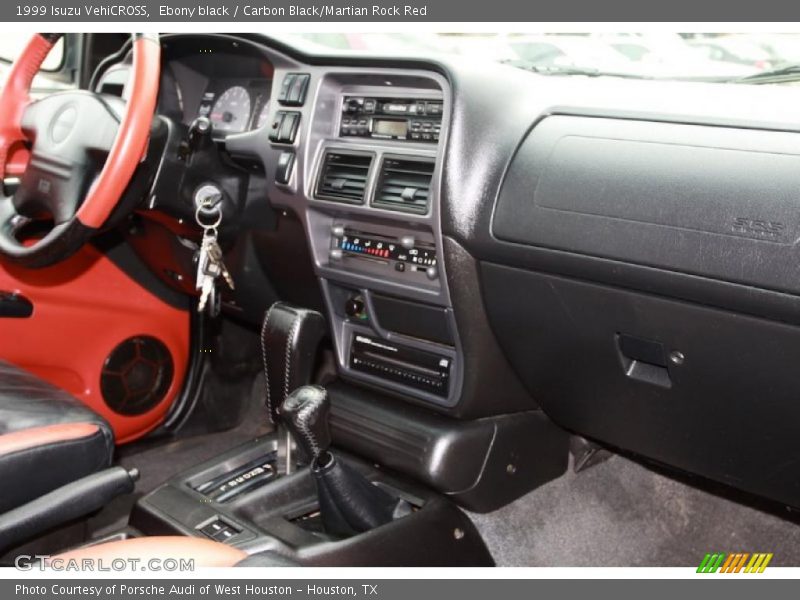 Ebony black / Carbon Black/Martian Rock Red 1999 Isuzu VehiCROSS
