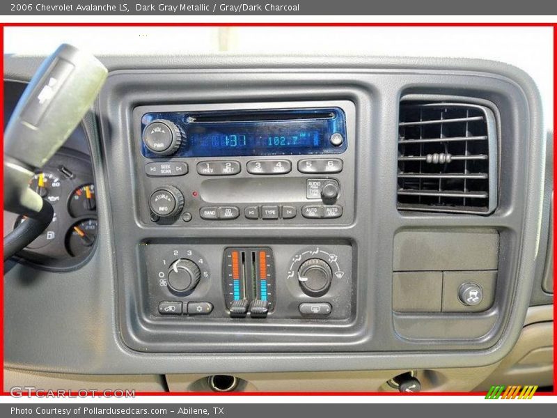 Dark Gray Metallic / Gray/Dark Charcoal 2006 Chevrolet Avalanche LS