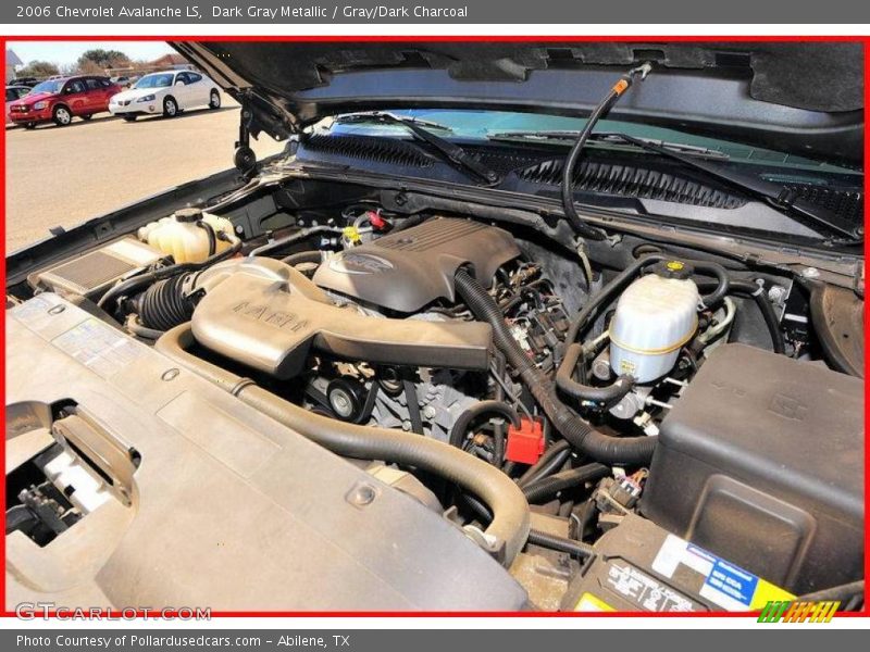 Dark Gray Metallic / Gray/Dark Charcoal 2006 Chevrolet Avalanche LS