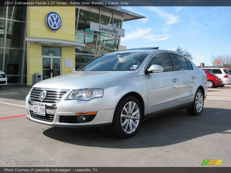 Reflex Silver Metallic / Classic Grey 2007 Volkswagen Passat 2.0T Sedan