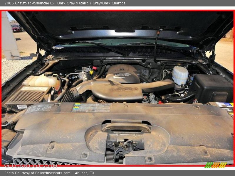 Dark Gray Metallic / Gray/Dark Charcoal 2006 Chevrolet Avalanche LS