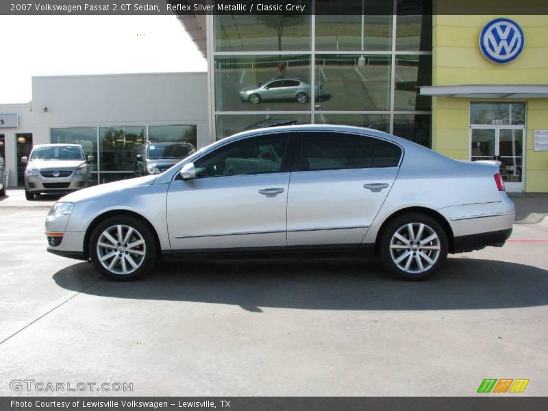 Reflex Silver Metallic / Classic Grey 2007 Volkswagen Passat 2.0T Sedan
