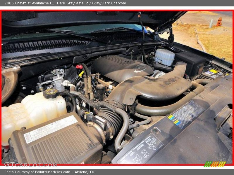 Dark Gray Metallic / Gray/Dark Charcoal 2006 Chevrolet Avalanche LS