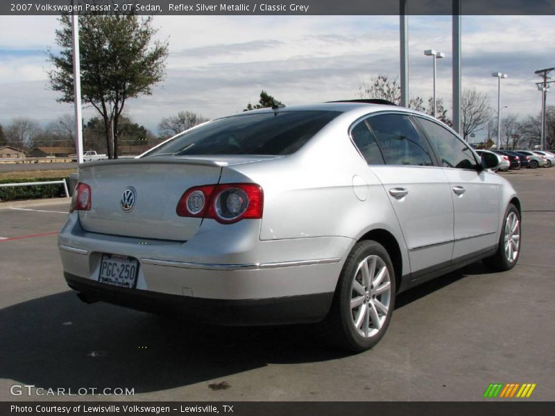 Reflex Silver Metallic / Classic Grey 2007 Volkswagen Passat 2.0T Sedan