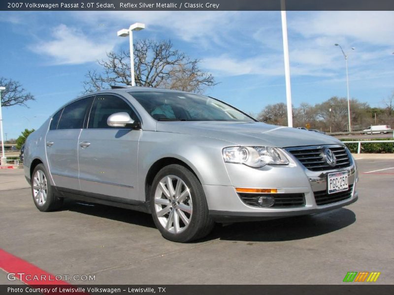 Reflex Silver Metallic / Classic Grey 2007 Volkswagen Passat 2.0T Sedan