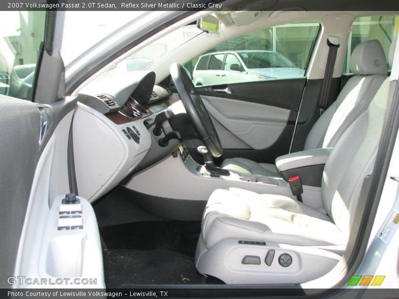 Reflex Silver Metallic / Classic Grey 2007 Volkswagen Passat 2.0T Sedan