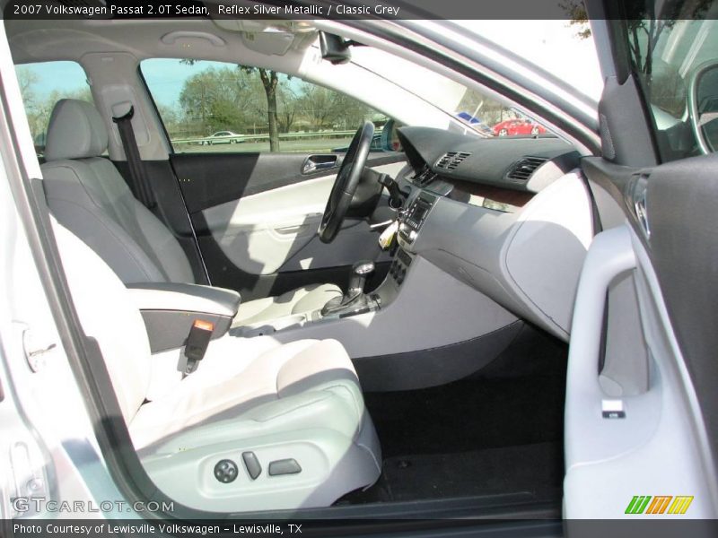 Reflex Silver Metallic / Classic Grey 2007 Volkswagen Passat 2.0T Sedan