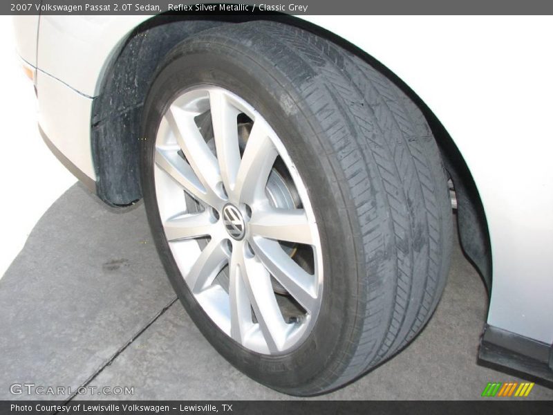 Reflex Silver Metallic / Classic Grey 2007 Volkswagen Passat 2.0T Sedan