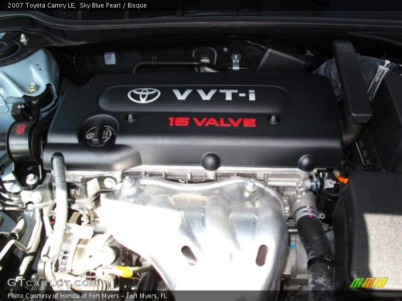 Sky Blue Pearl / Bisque 2007 Toyota Camry LE