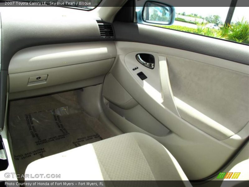 Sky Blue Pearl / Bisque 2007 Toyota Camry LE
