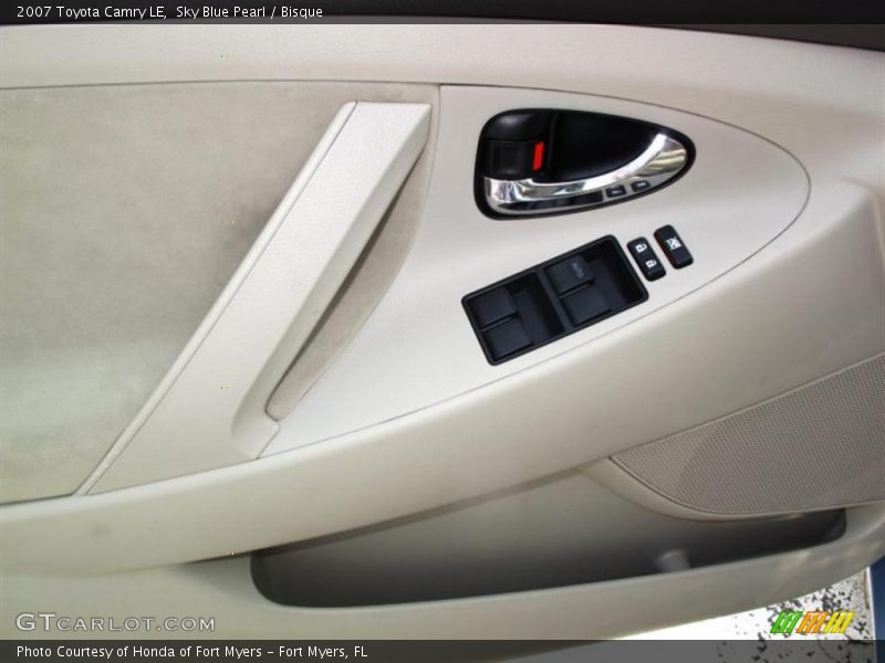 Sky Blue Pearl / Bisque 2007 Toyota Camry LE