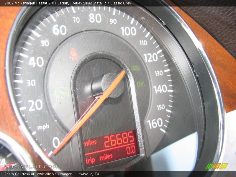 Reflex Silver Metallic / Classic Grey 2007 Volkswagen Passat 2.0T Sedan