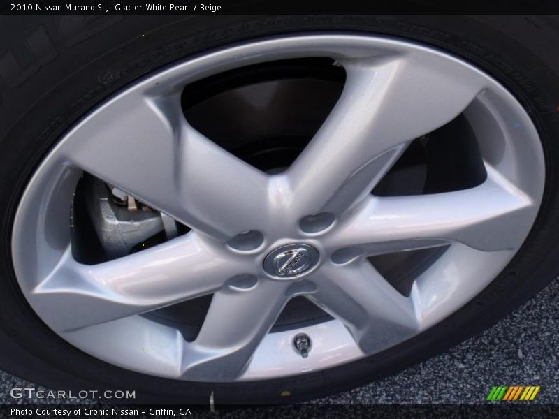 Glacier White Pearl / Beige 2010 Nissan Murano SL