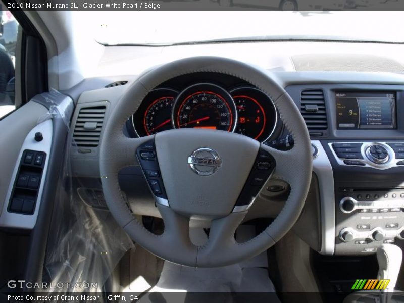 Glacier White Pearl / Beige 2010 Nissan Murano SL