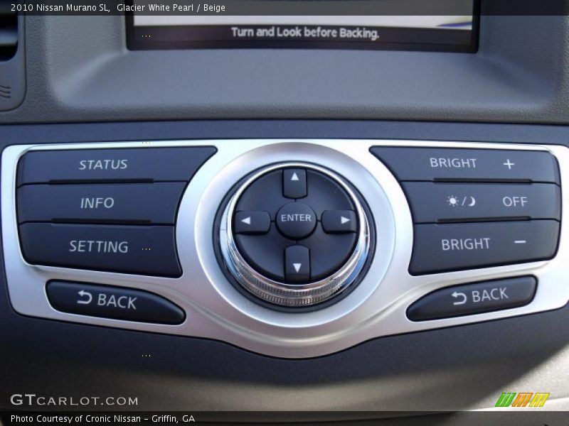Glacier White Pearl / Beige 2010 Nissan Murano SL